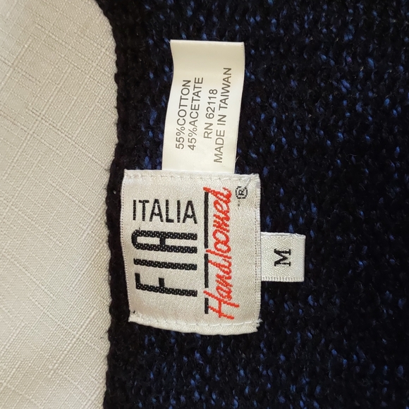 Fia Italia Handloomed Cardigan Sweater - Picture 7 of 8